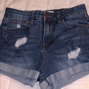 jean shorts